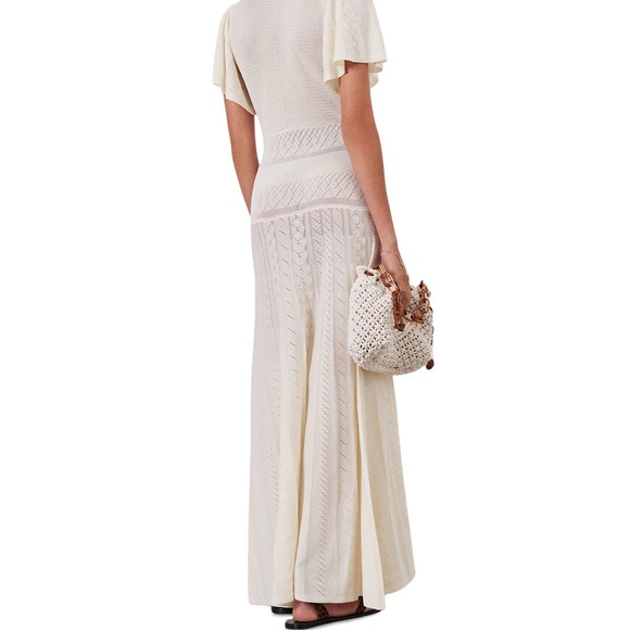 ba&sh Cream Maxi Dress - Picture 2 of 3